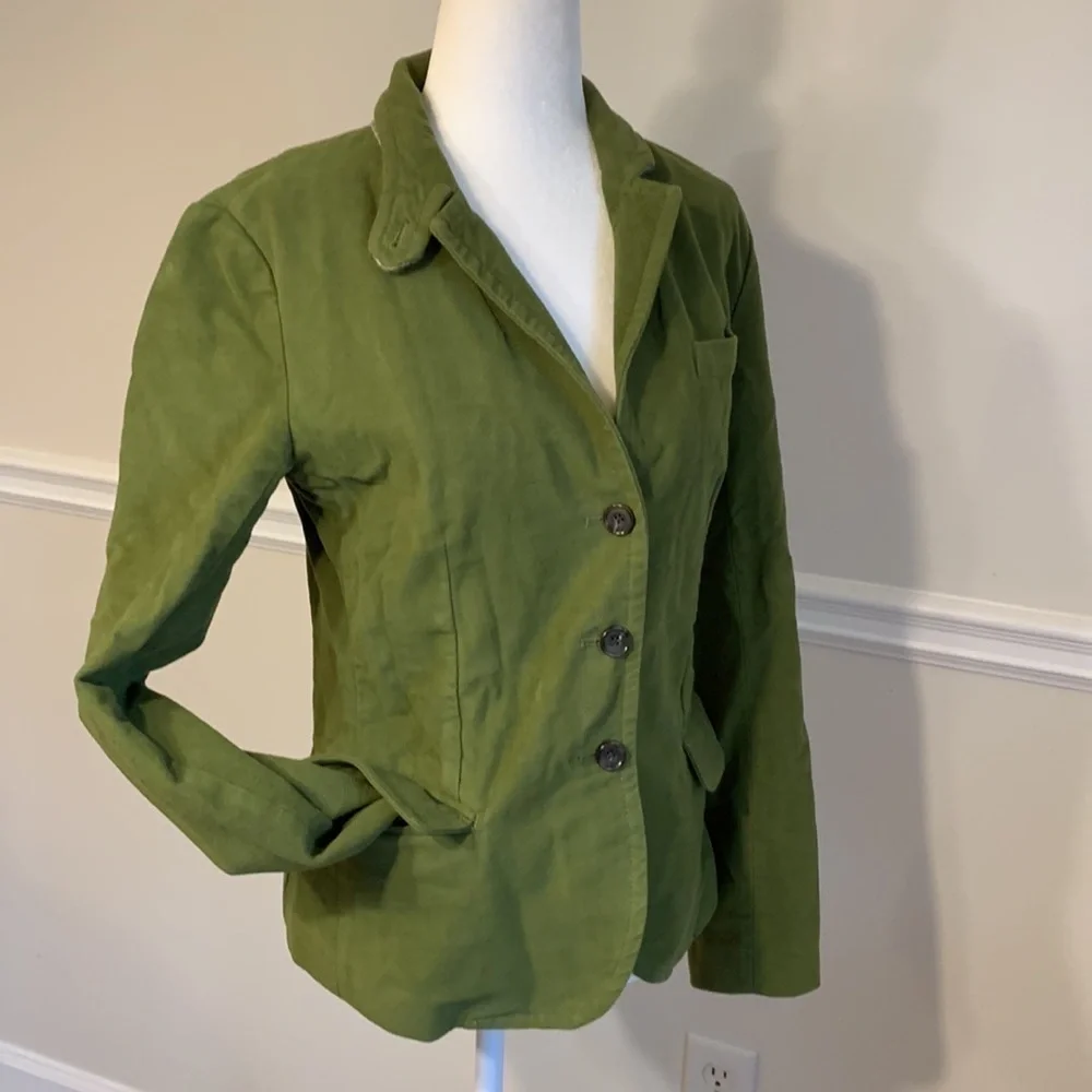 J.CREW Green Jacket - S